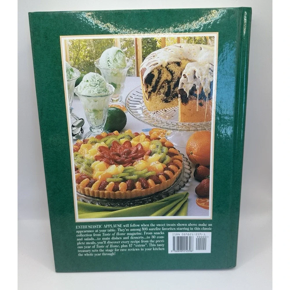 1999 Taste of Home Annual Recipes - Hardcover By Julie Schnittka Very Good
